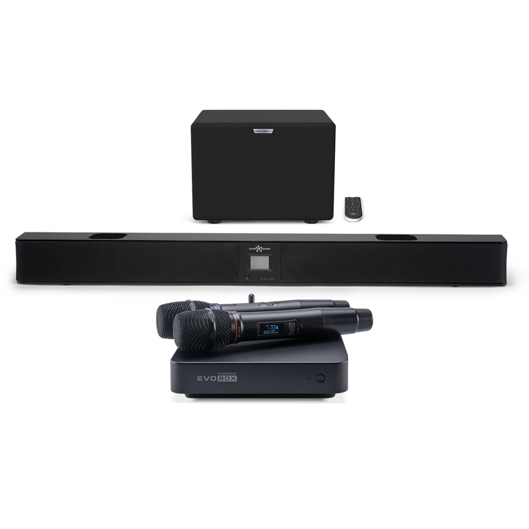 караоке-комплект EVOBOX Plus + EvoSound Bar (саундбар с караоке) в Кашире