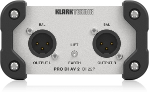 Klark Teknik DI 22P пассивный стерео директ-бокс в Кашире