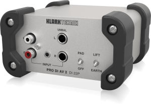 Klark Teknik DI 22P пассивный стерео директ-бокс в Кашире